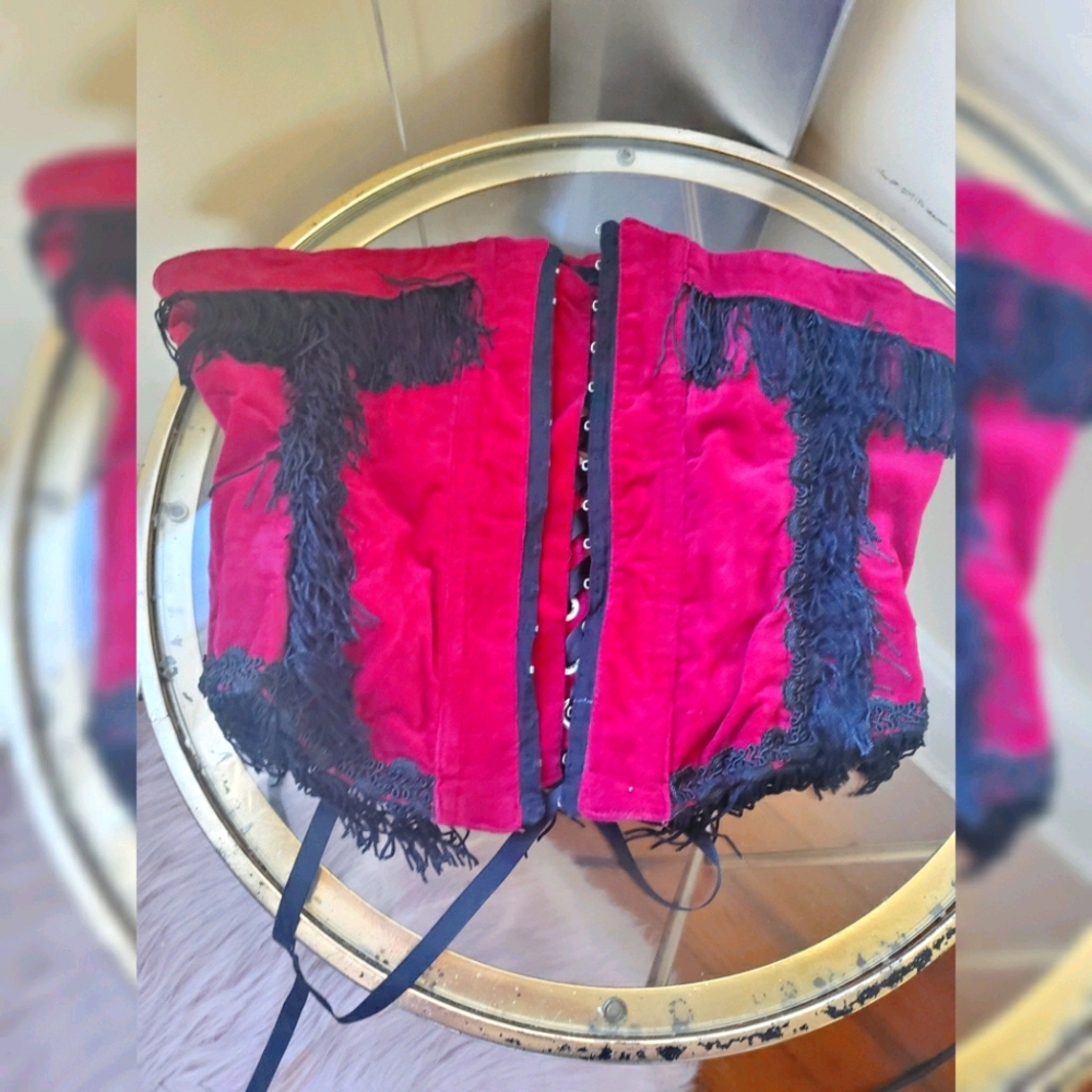 Lip Service Tease-o-Rama corset sz l burlesque
